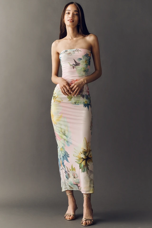 afrm mesh dress Darcie powerfully present in your world. AFRM Azula Ruched Mesh Dress