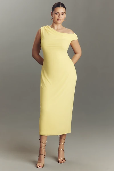 AFRM Holden Plus Off-The-Shoulder Midi Dress