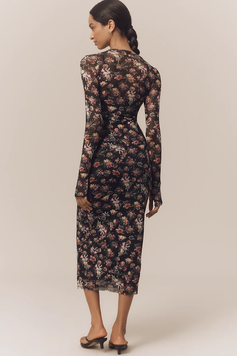 AFRM Ashland Slim Midi Dress