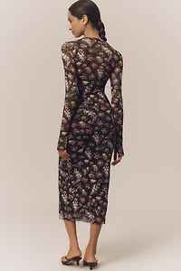AFRM Ashland Slim Midi Dress