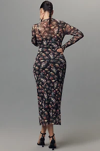 AFRM Ashland Slim Midi Dress