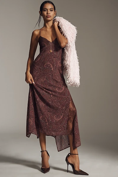 AFRM Christina V-Neck Midi Dress