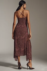 AFRM Christina V-Neck Midi Dress