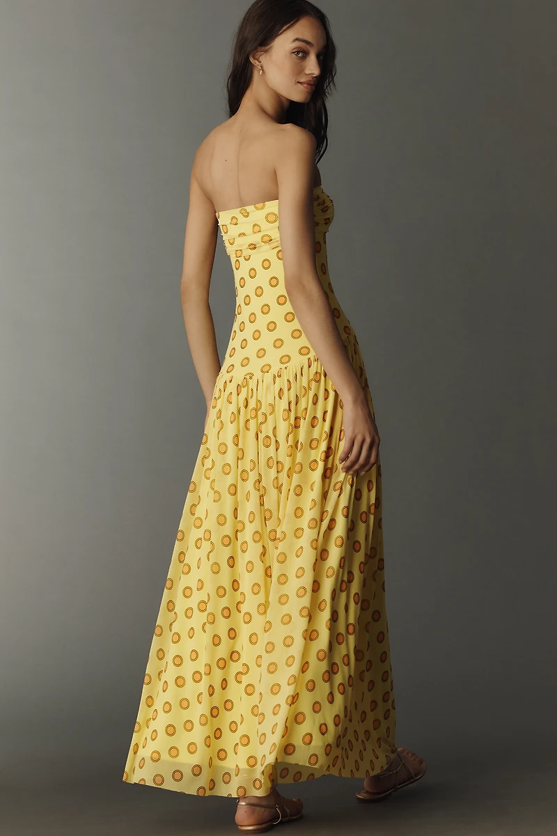 AFRM Rori Strapless Midi Dress