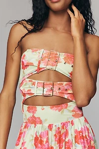 AFRM Khalid Strapless Maxi Dress