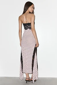 AFRM Vince V-Neck Lace Midi Dress