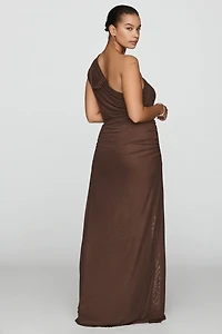 AFRM Swezey One-Shoulder Maxi Dress