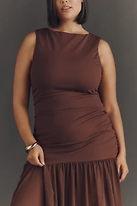 Show Me Your Mumu Aria Plus Strapless Maxi Dress