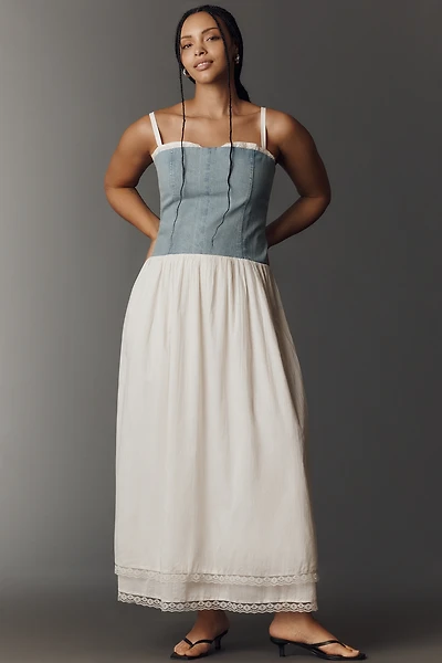 Show Me Your Mumu Tiffany Twofer Midi Dress