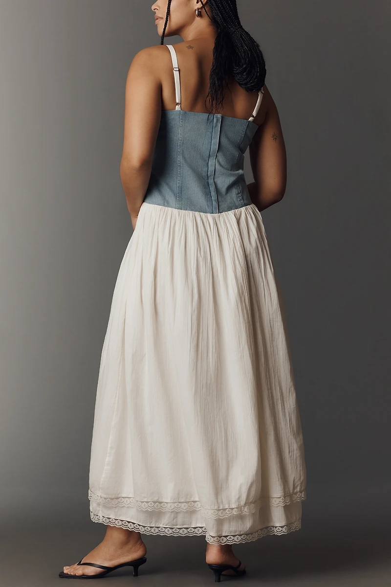 Show Me Your Mumu Tiffany Twofer Midi Dress