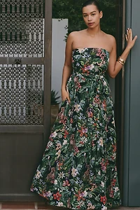 Show Me Your Mumu Tinsley Plus Strapless Maxi Dress