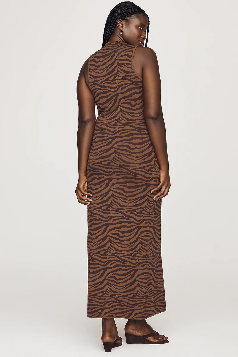 Show Me Your Mumu Mock-Neck Maxi Dress