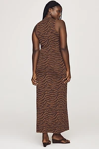 Show Me Your Mumu Mock-Neck Maxi Dress