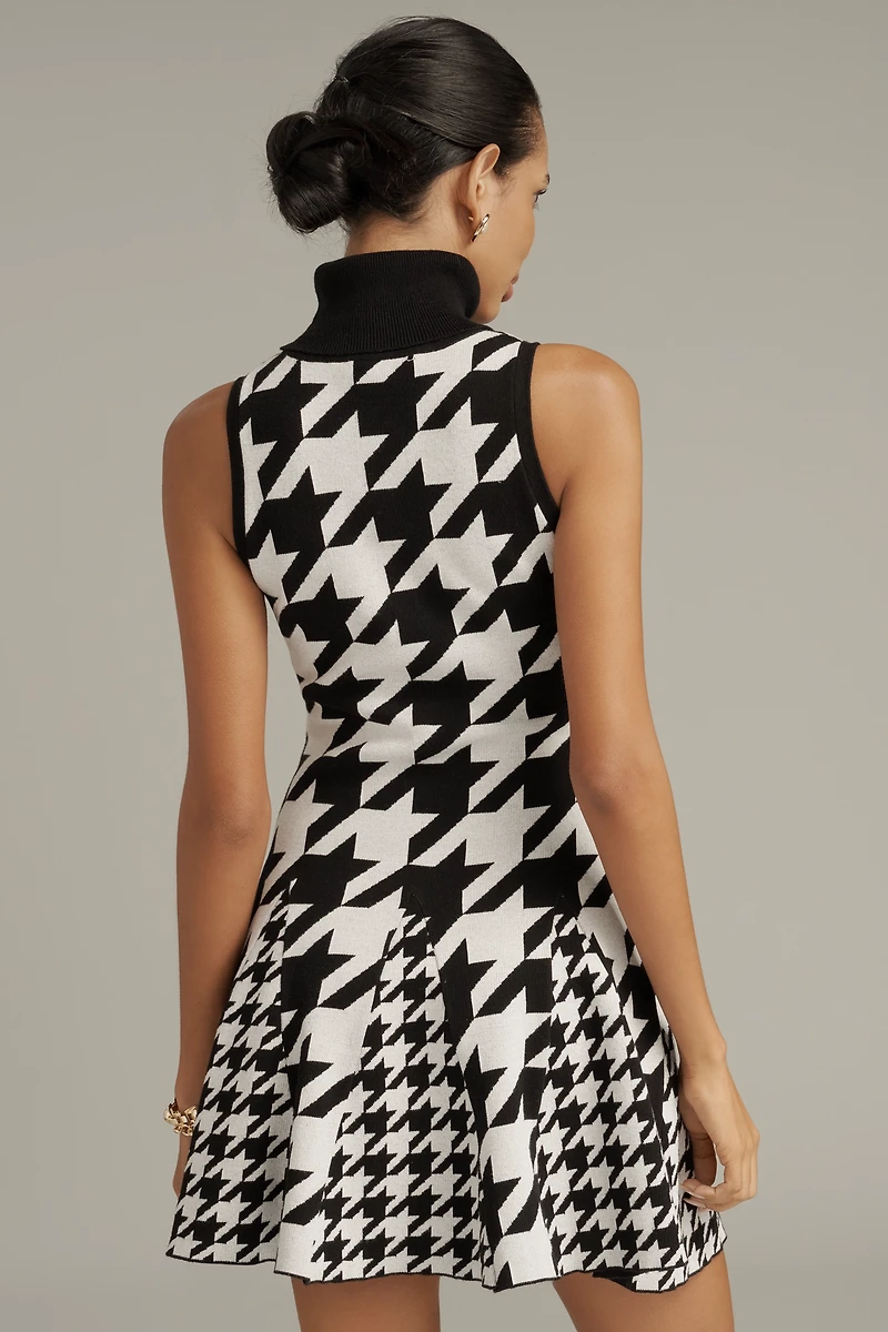 Rachel Antonoff Gillian Sleeveless Turtleneck Mini Dress