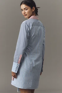 Rachel Antonoff Claud Asymmetric Wrap Mini Dress