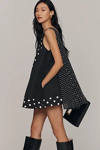Rachel Antonoff Petite Falco Swing Mini Dress