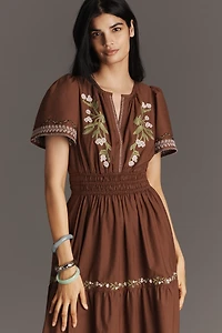The Somerset Embroidered Maxi Dress