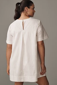 The Emmy Short-Sleeve Swing Mini Dress by Maeve