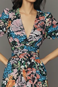 The Katerina Button-Front Midi Dress