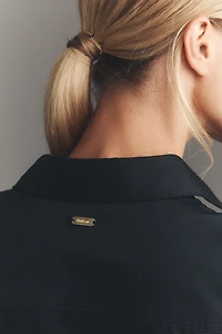 Barbour Saffron Fit & Flare Midi Shirt Dress
