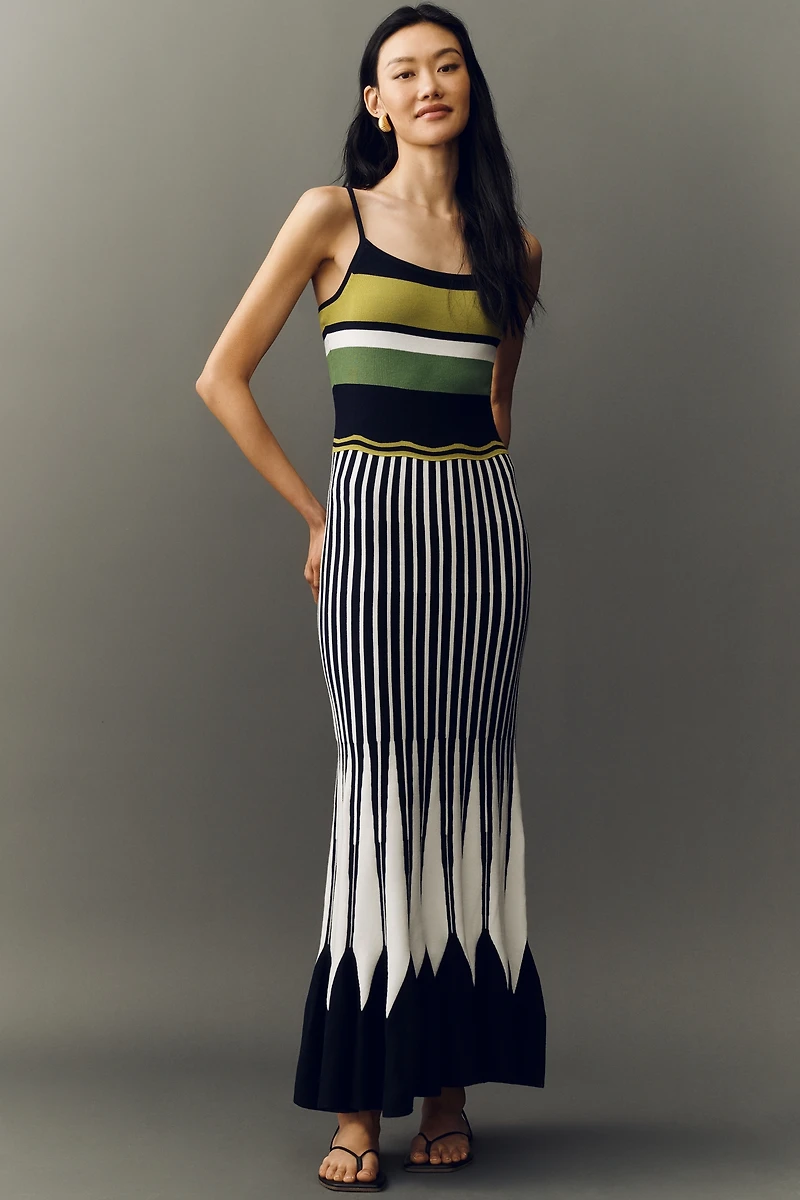 Maeve Sleeveless Sweater Maxi Dress