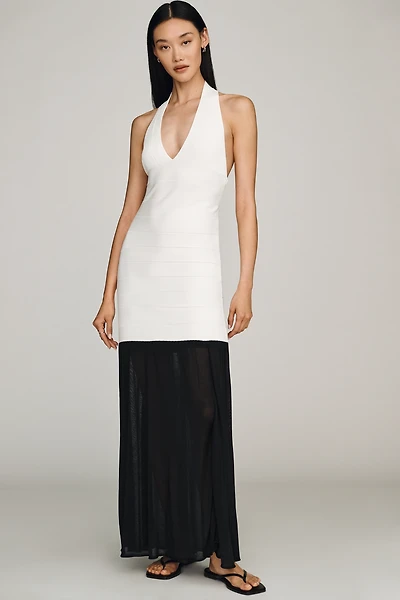 By Anthropologie Twofer Halter Dress