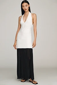 By Anthropologie Twofer Halter Dress