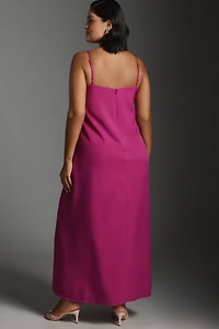 Elliatt Buttercup Floral Appliqué Maxi Dress