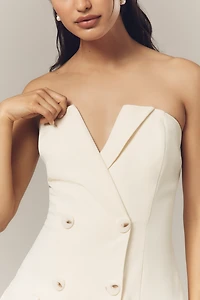 Curaae by Elliatt Winter Sleeveless Blazer Mini Dress