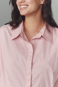 Elliatt Rosalie Short-Sleeve Mini Shirt Dress
