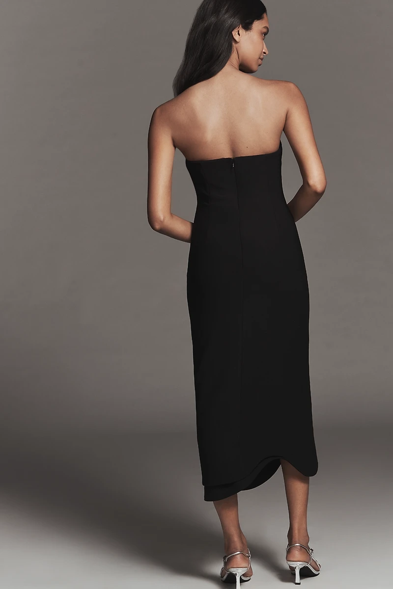 Elliatt Strapless Embellished Midi Dress