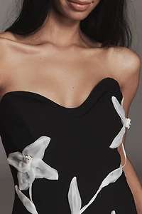 Elliatt Strapless Embellished Midi Dress