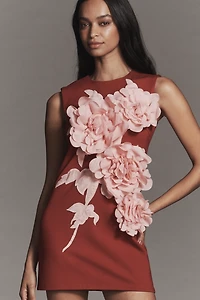 Elliatt Zahara Sleeveless 3D Floral Mini Dress