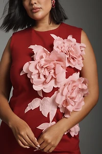 Elliatt Zahara Sleeveless 3D Floral Mini Dress