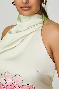 Elliatt Elisa Plus Halter Mini Dress