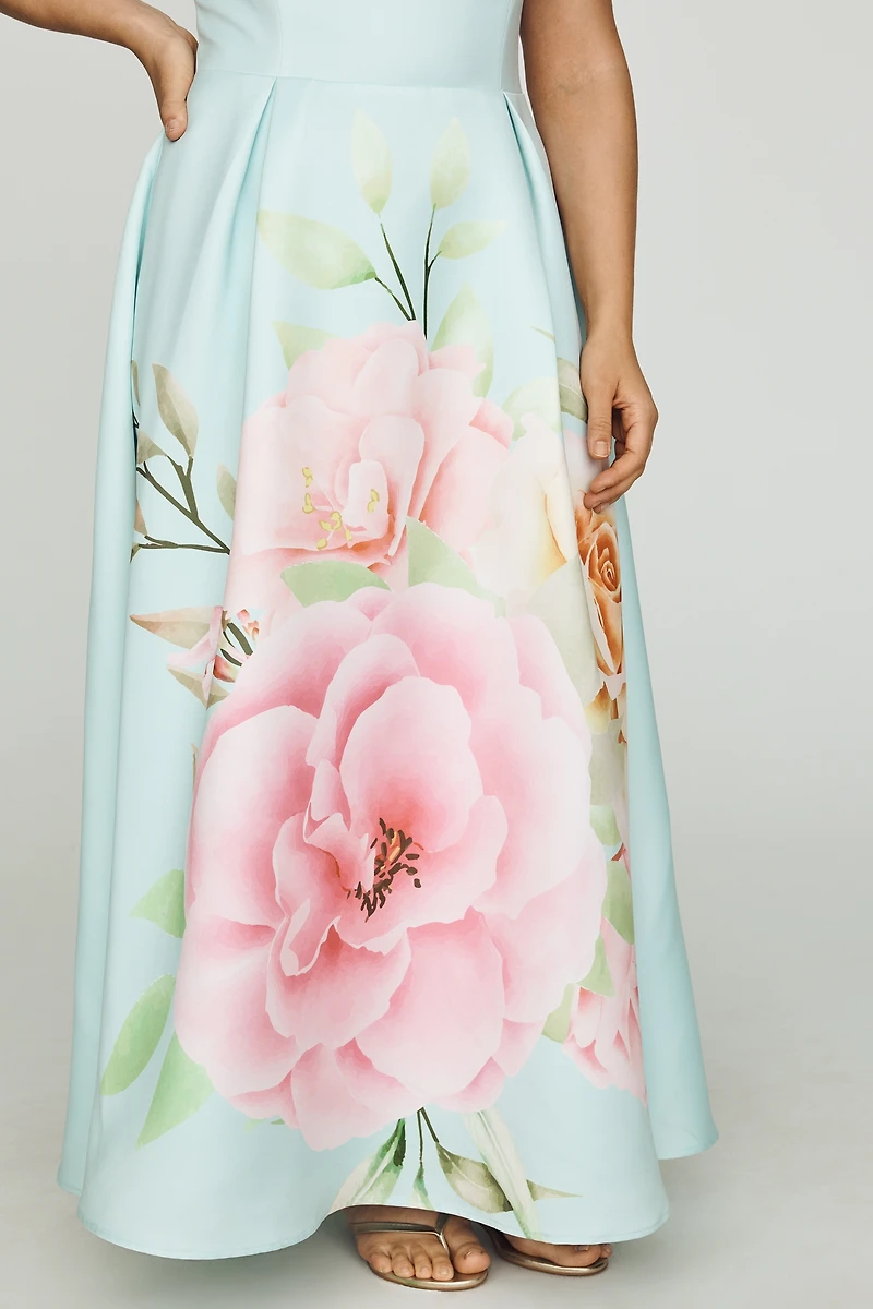 Elliatt Harper Strapless Midi Dress