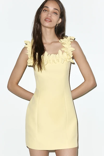 Elliatt Cara 3D Floral Mini Dress
