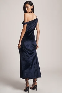 Bl-nk Florance Off-Shoulder Maxi Dress