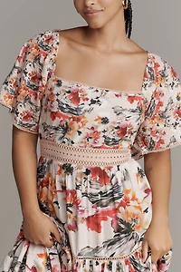 Conditions Apply Raelynn Square-Neck Dress