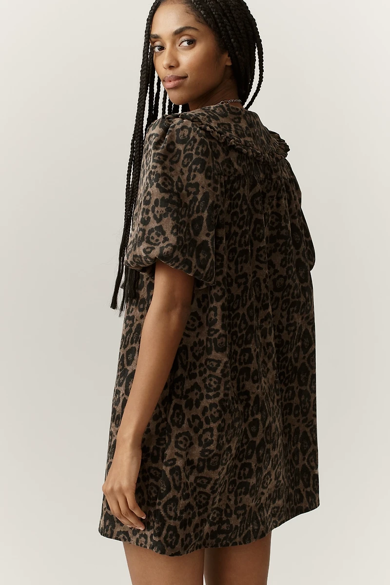 Glamorous Printed Buttondown Dress