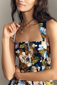 Maeve Square-Neck Buttondown Dress