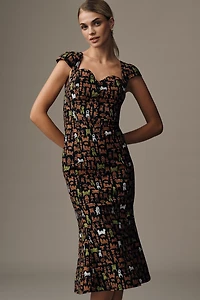 The Cecily Fit & Flare Sweetheart Dress by Maeve