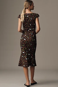 The Cecily Fit & Flare Sweetheart Dress by Maeve