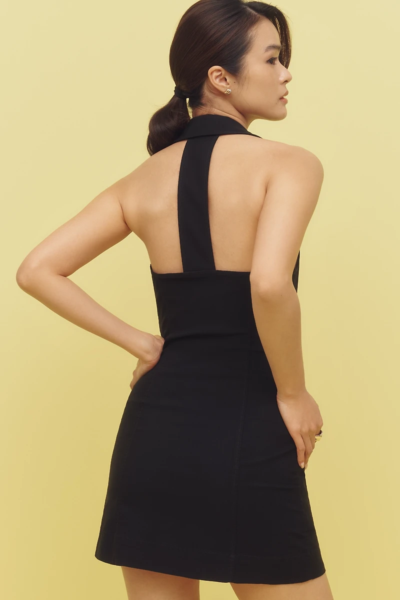 The Amelia Collared Mini Dress by Maeve