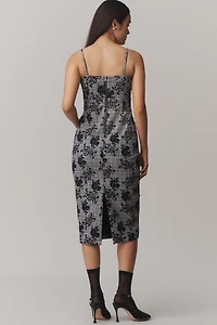 Maeve Slim Patterned Midi Dress