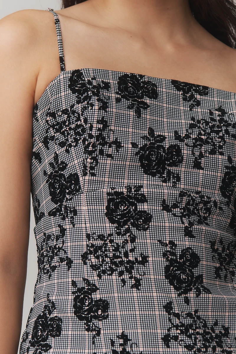Maeve Slim Patterned Midi Dress