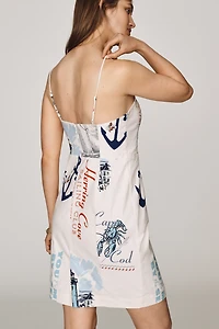 Maeve Sweetheart Neck Slim Mini Dress
