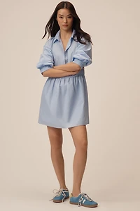 English Factory V-Neck Shirt Dress
