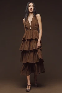 Endless Rose Tiered Sleeveless Maxi Dress