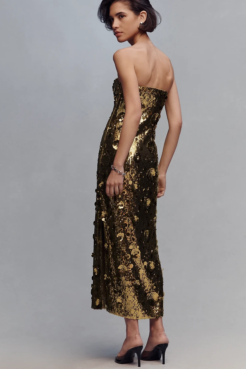 Endless Rose Strapless Sequin Dress